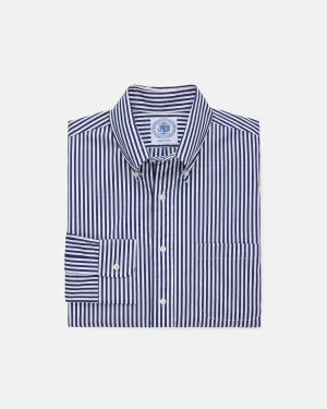 NAVY BOLD STRIPE SHIRT