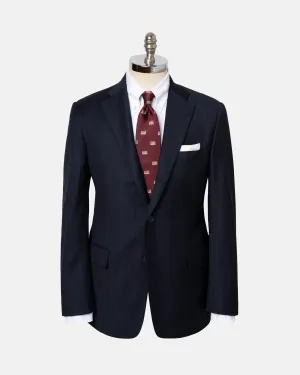 NAVY CHALKSTRIPE 120s WOOL SUIT