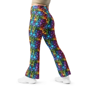 Neon Ice Flare leggings