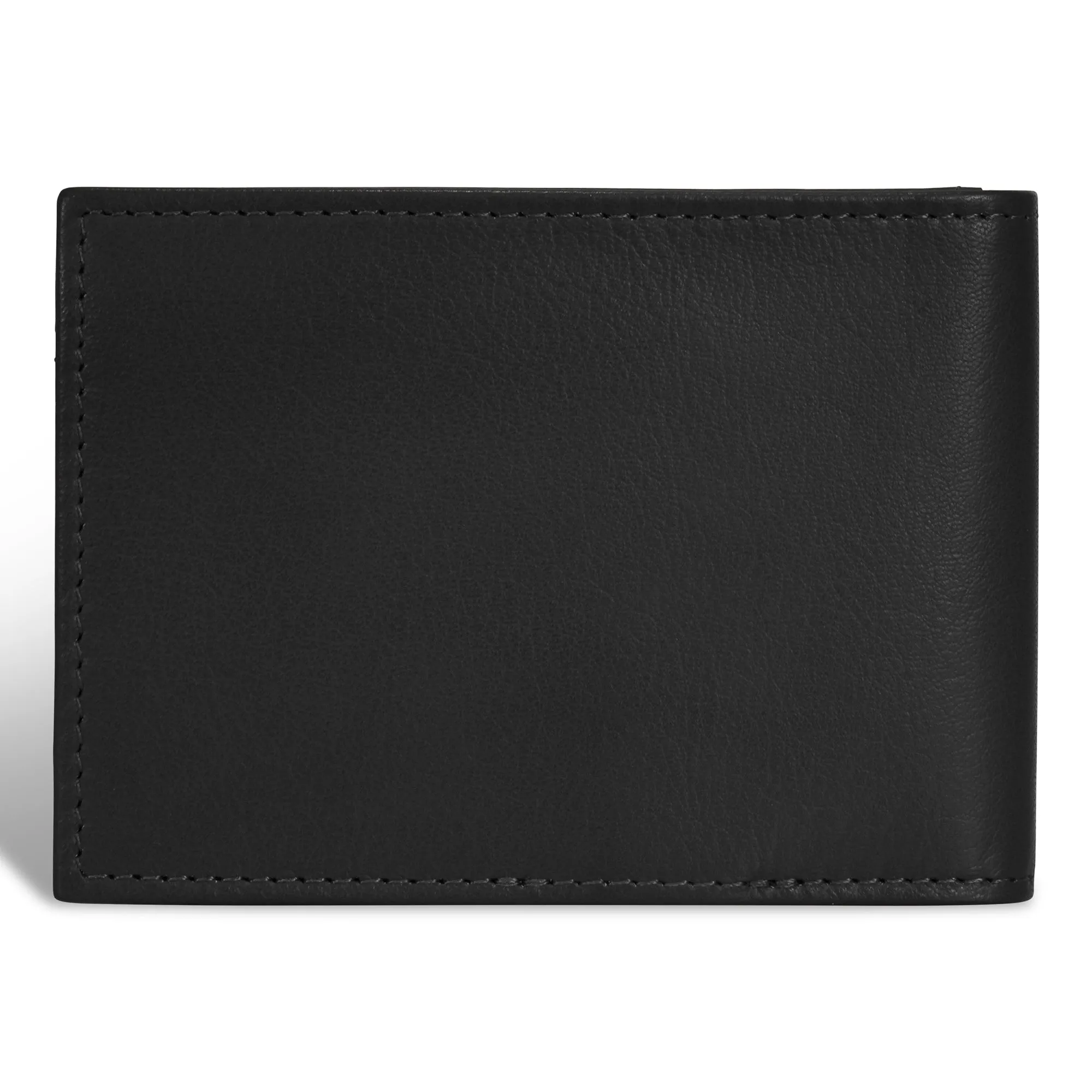 Onyx / Leather Bi-Fold Clip Wallet *Drop Ship*