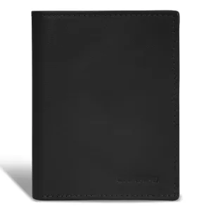 Onyx / Leather Vertical Wallet *Drop Ship*