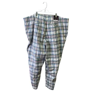 Pants Dress By Ava & Viv In Plaid Pattern, Size:24