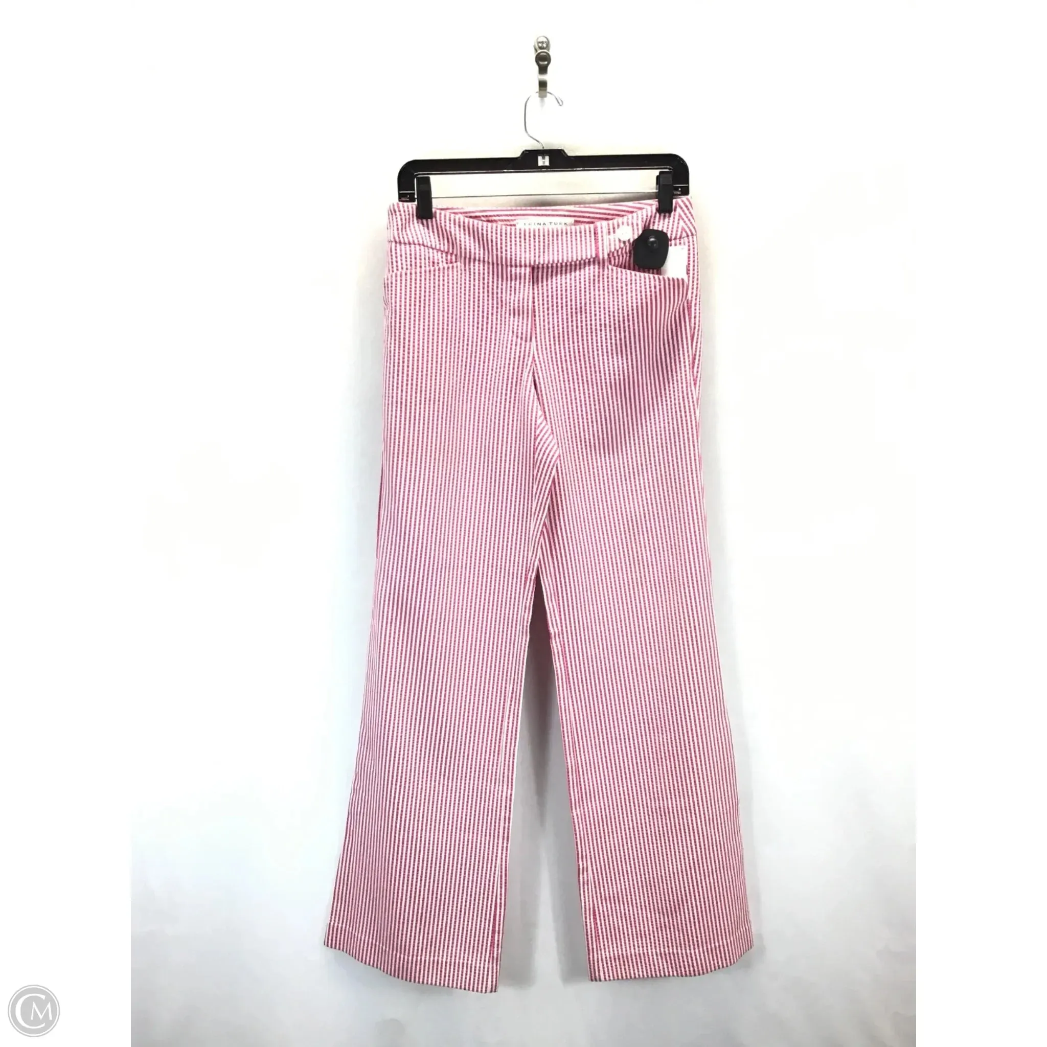 Pants Dress By Trina By Trina Turk In Pink & White, Size: 2