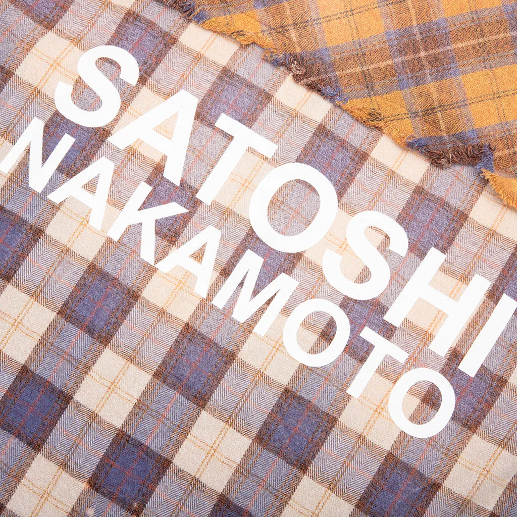 Patchwork Logo Flannel - Brown/Multi