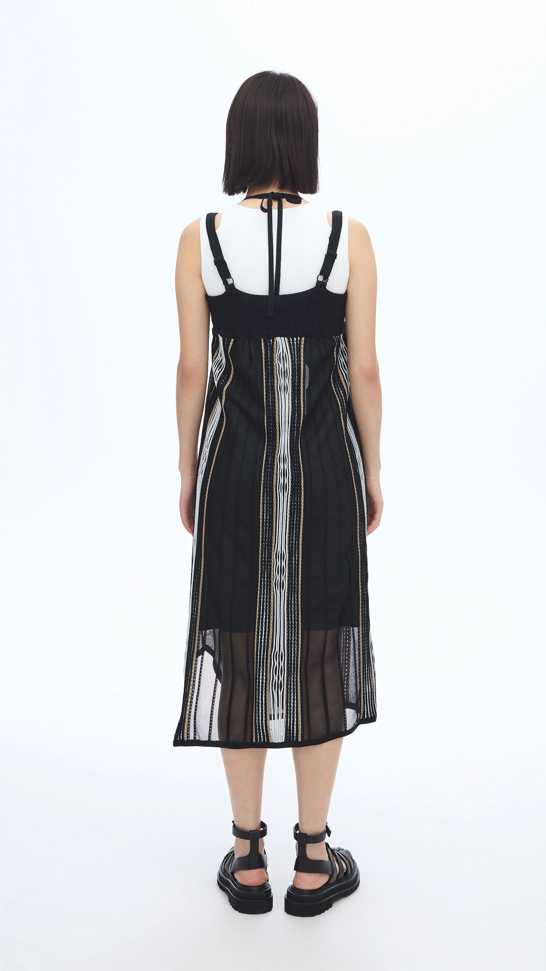 Pattern Knit Dress