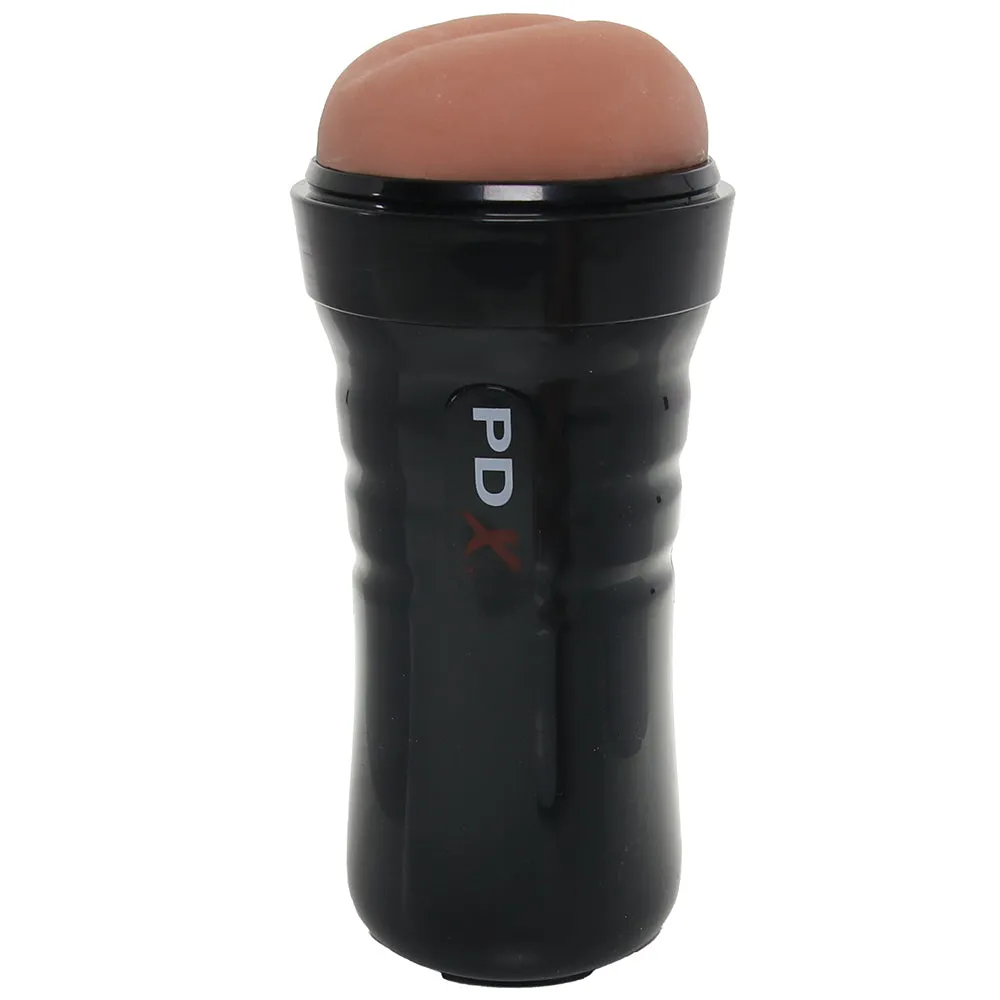 PDX Wet Bussies Super Bangin' Butthole Stroker in Brown