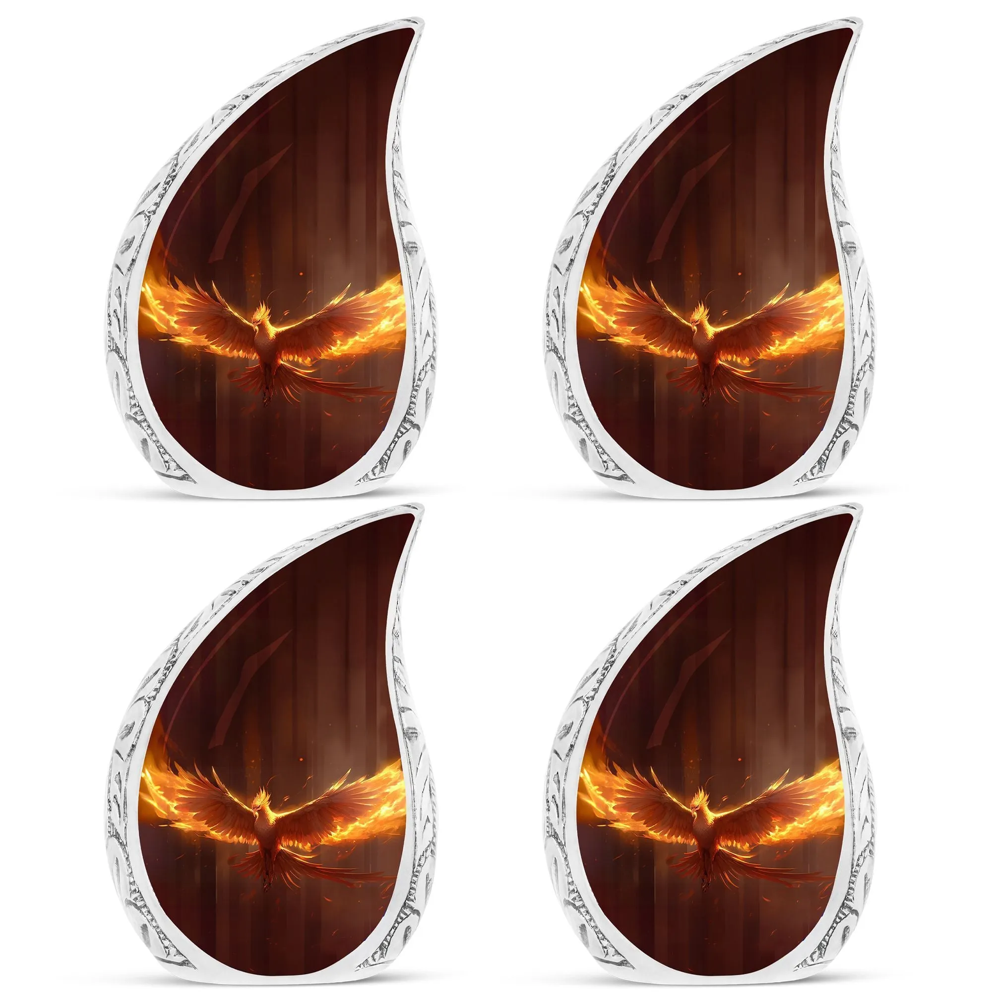 Phoenix Cremation Urn - Classic Cremation Container for Remains