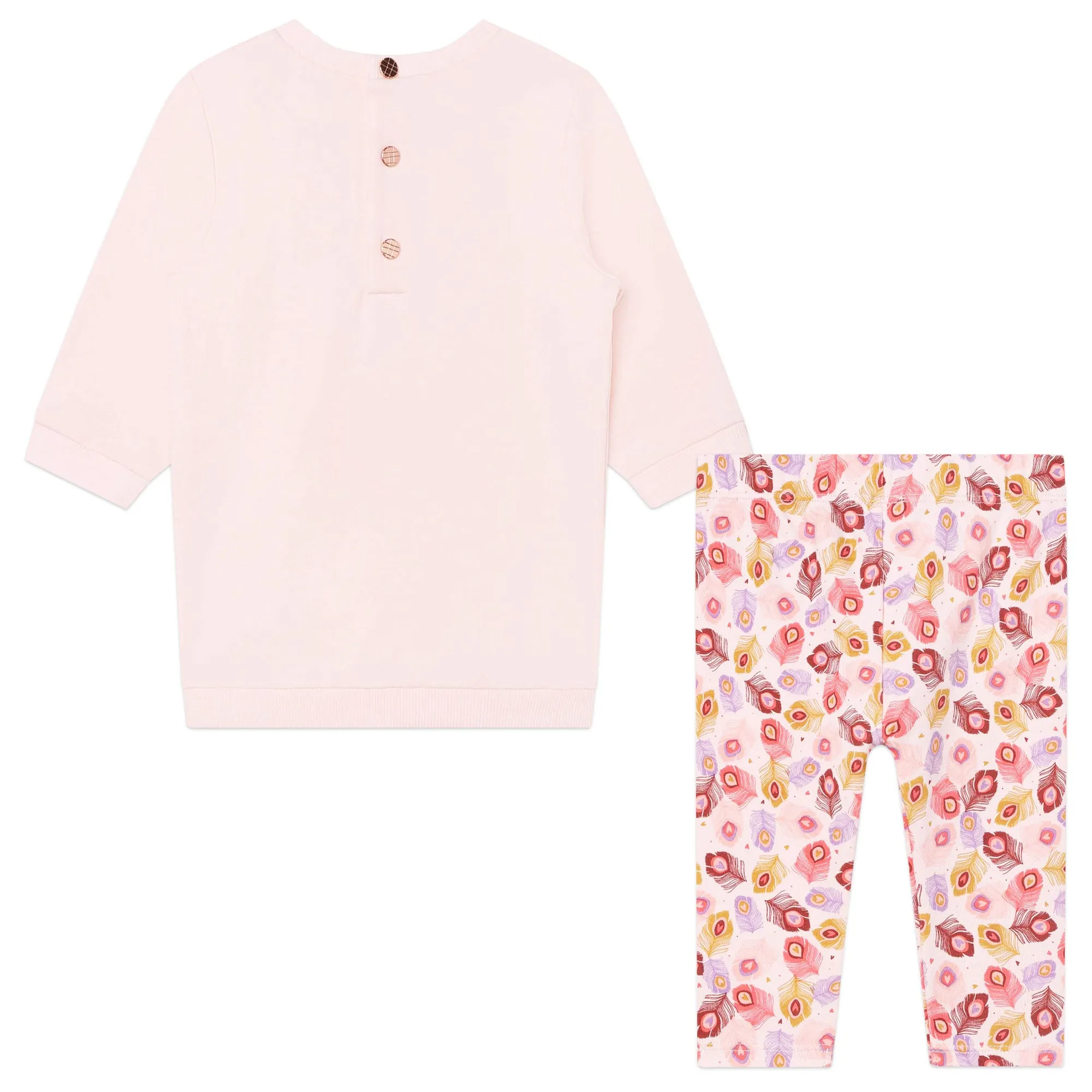 Pink Peacock Dress Outfit