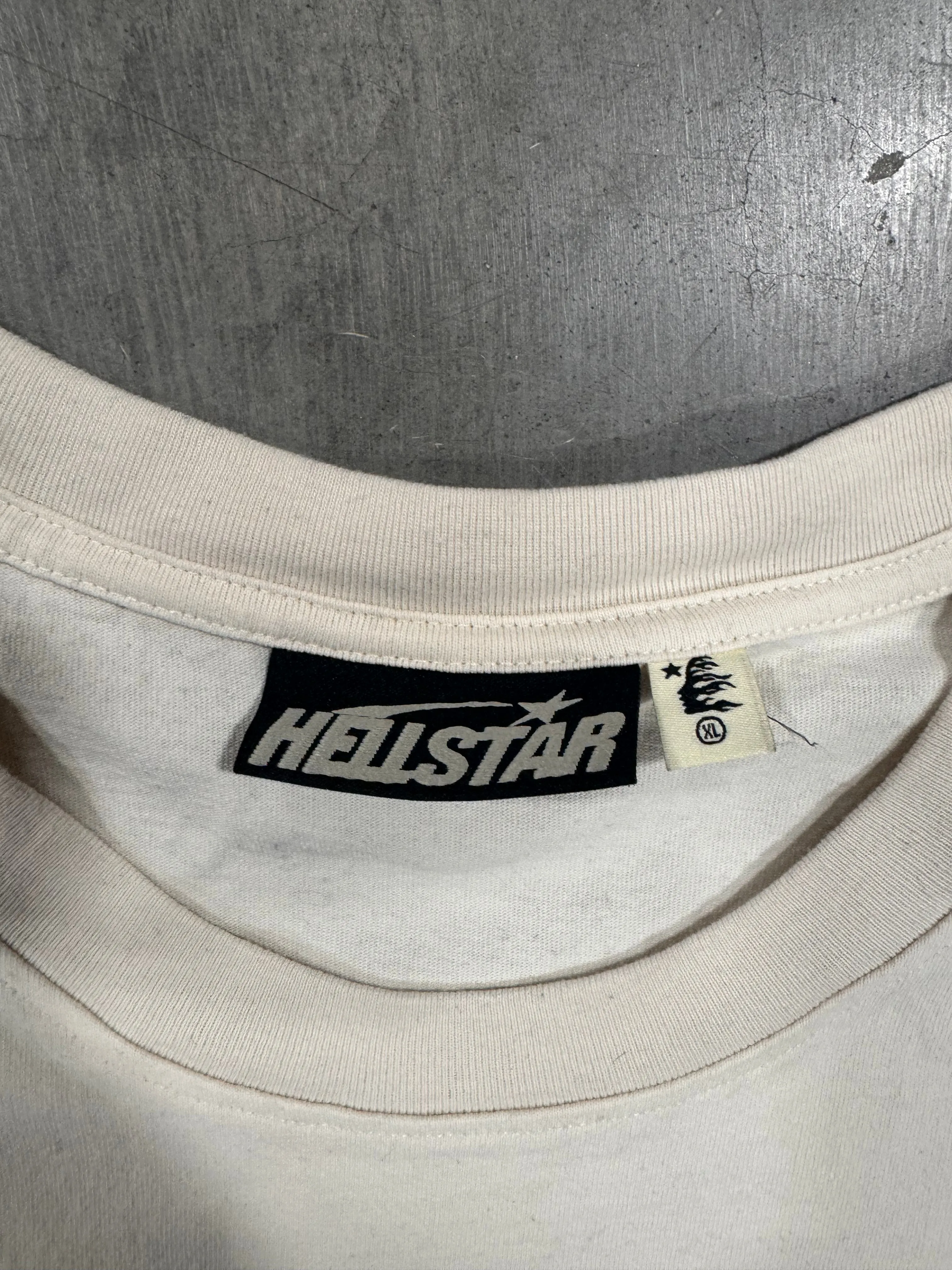 PRE OWNED Hellstar Studios Pixel T-shirts (White)