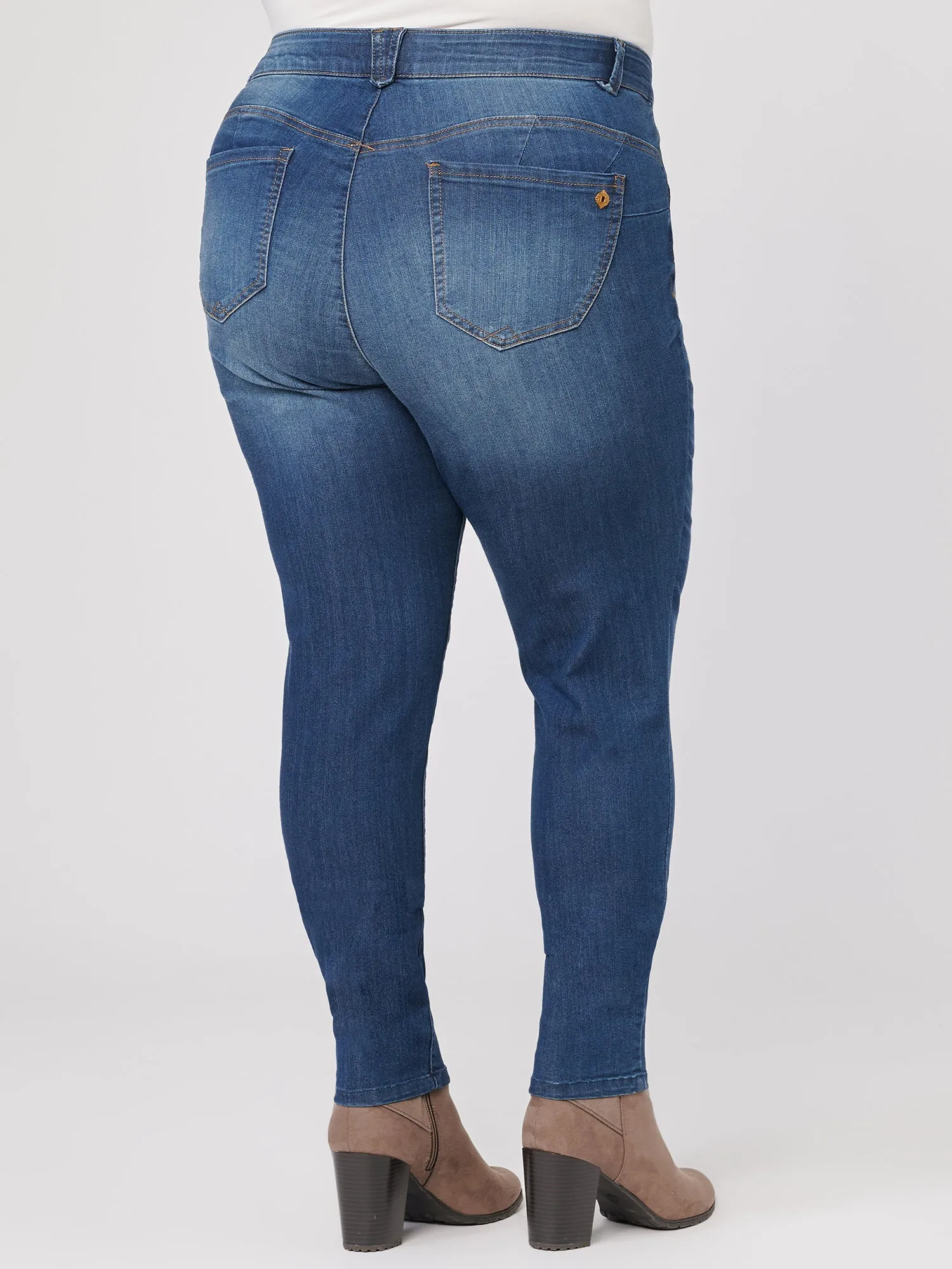 "Ab"solution® Booty Lift Blue Plus Jeggings