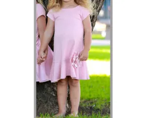 "tyler" Beautiful Pink Dress For Toddlers