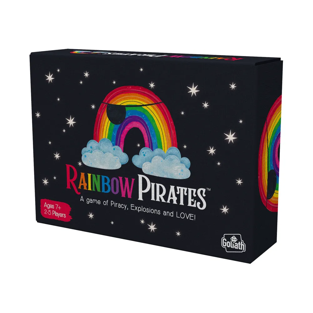 Rainbow Pirates Whimsical Card Game by Goliath