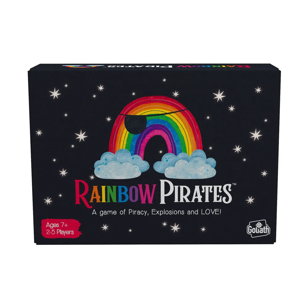 Rainbow Pirates Whimsical Card Game by Goliath