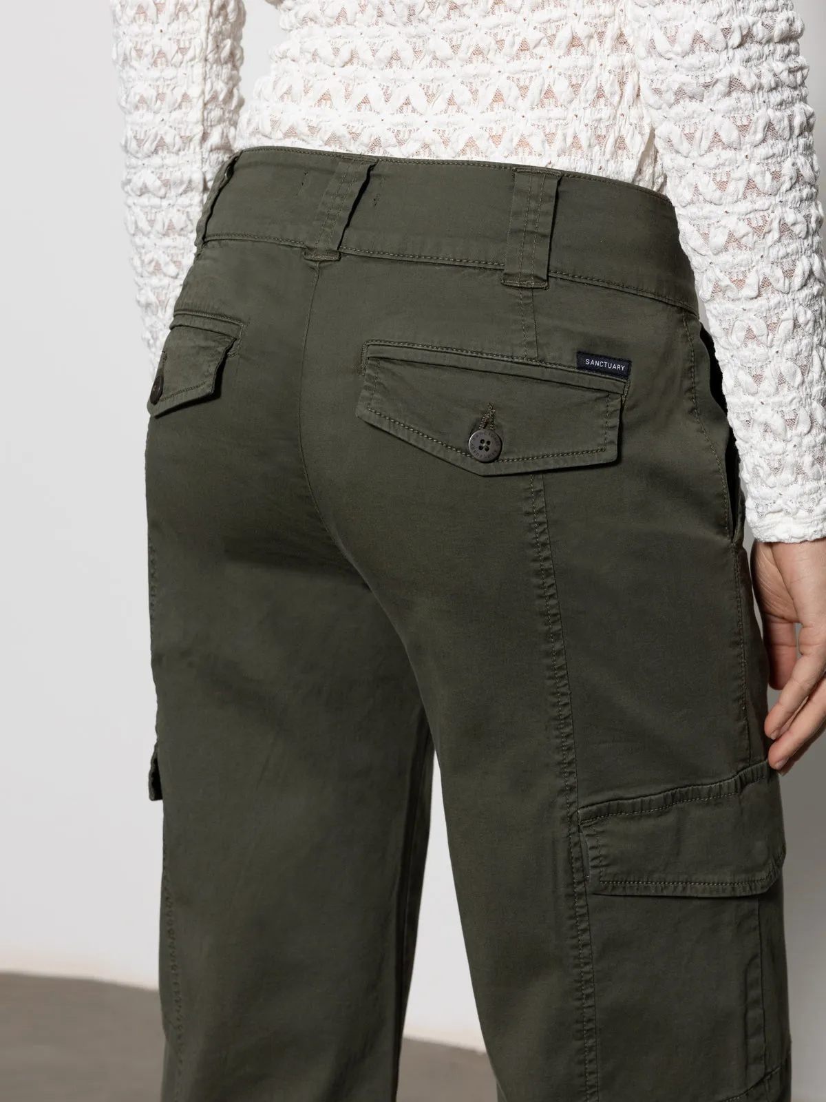 Rebel Standard Rise Straight Leg Pant Kalamata