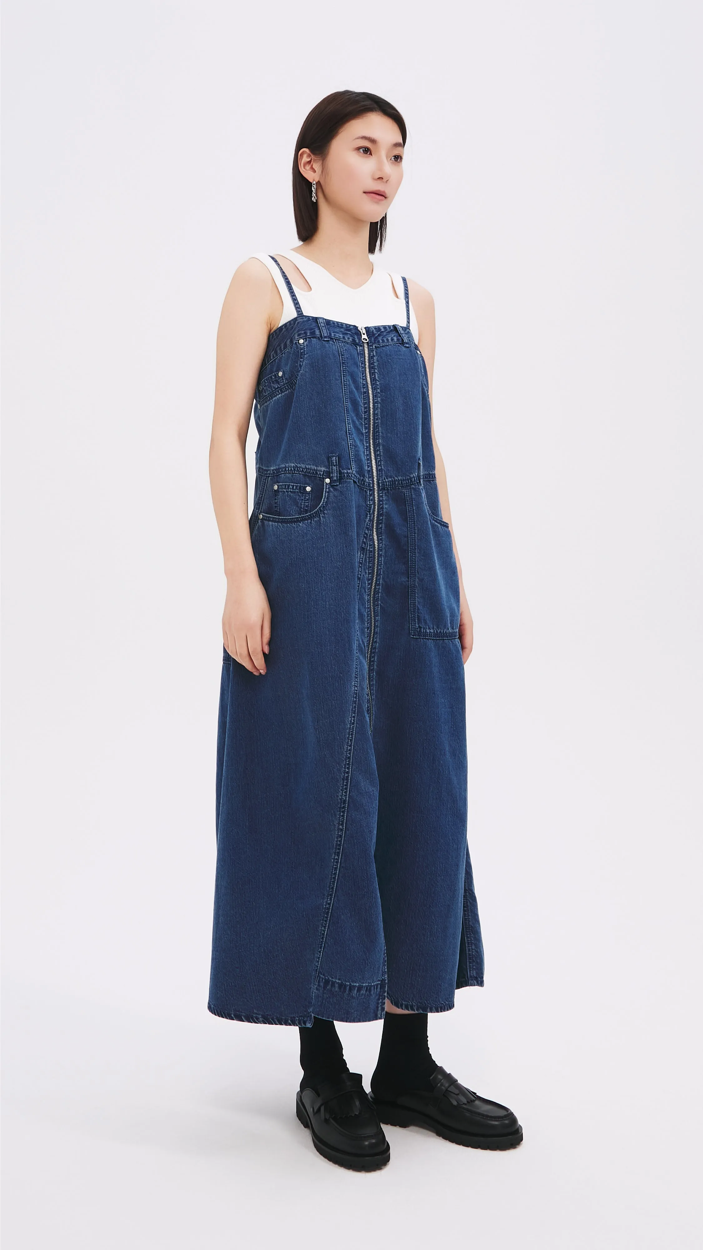 Rebuilt Denim Dress