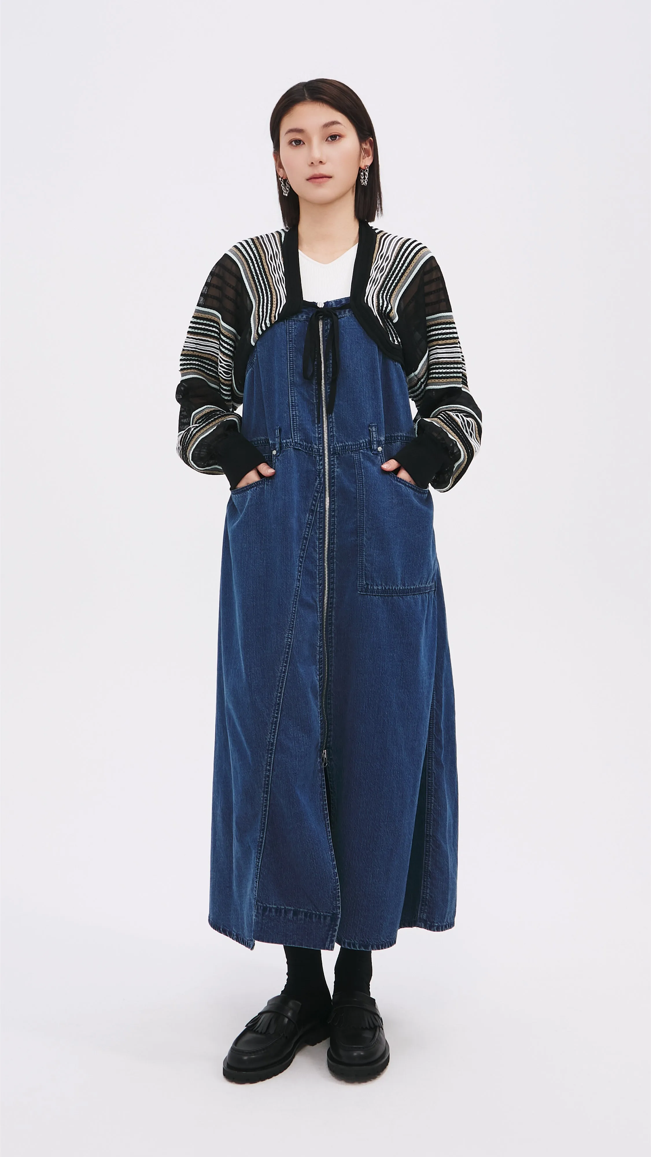 Rebuilt Denim Dress