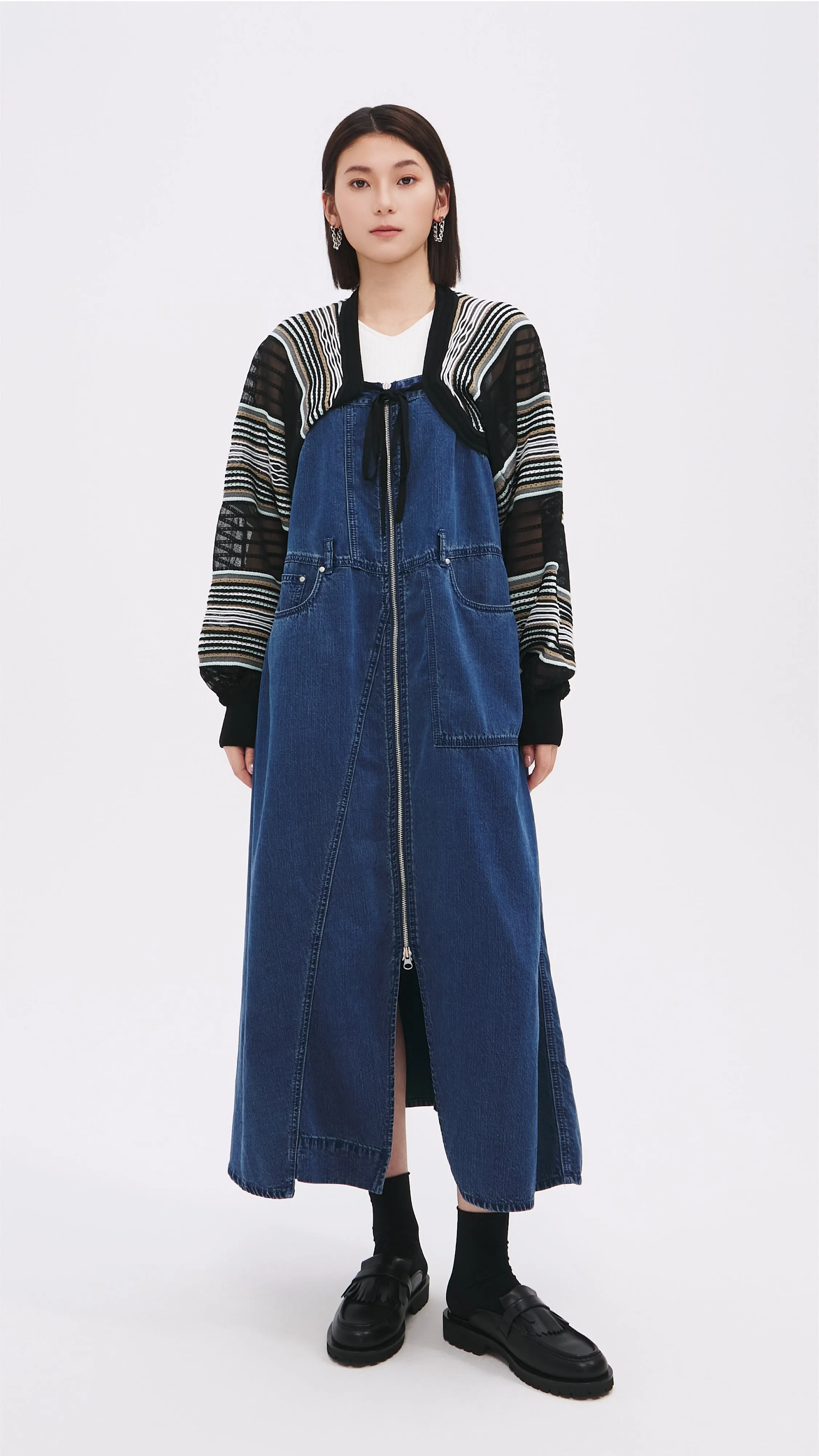 Rebuilt Denim Dress