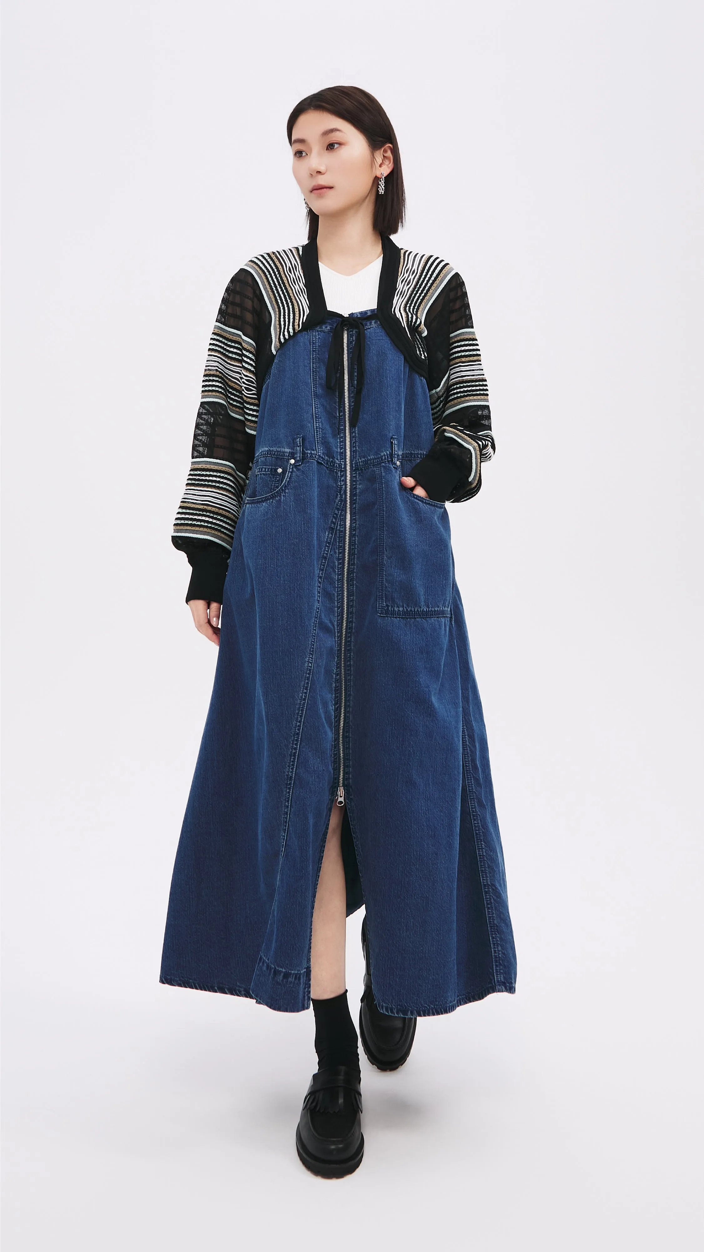 Rebuilt Denim Dress