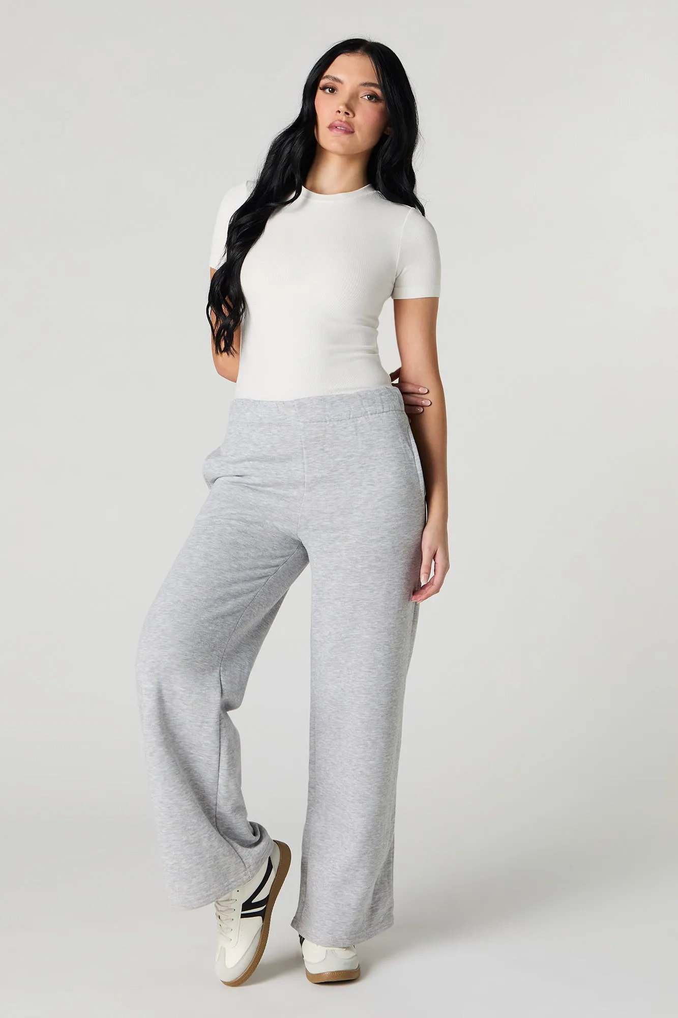 Ribbed Short Sleeve Bodysuit