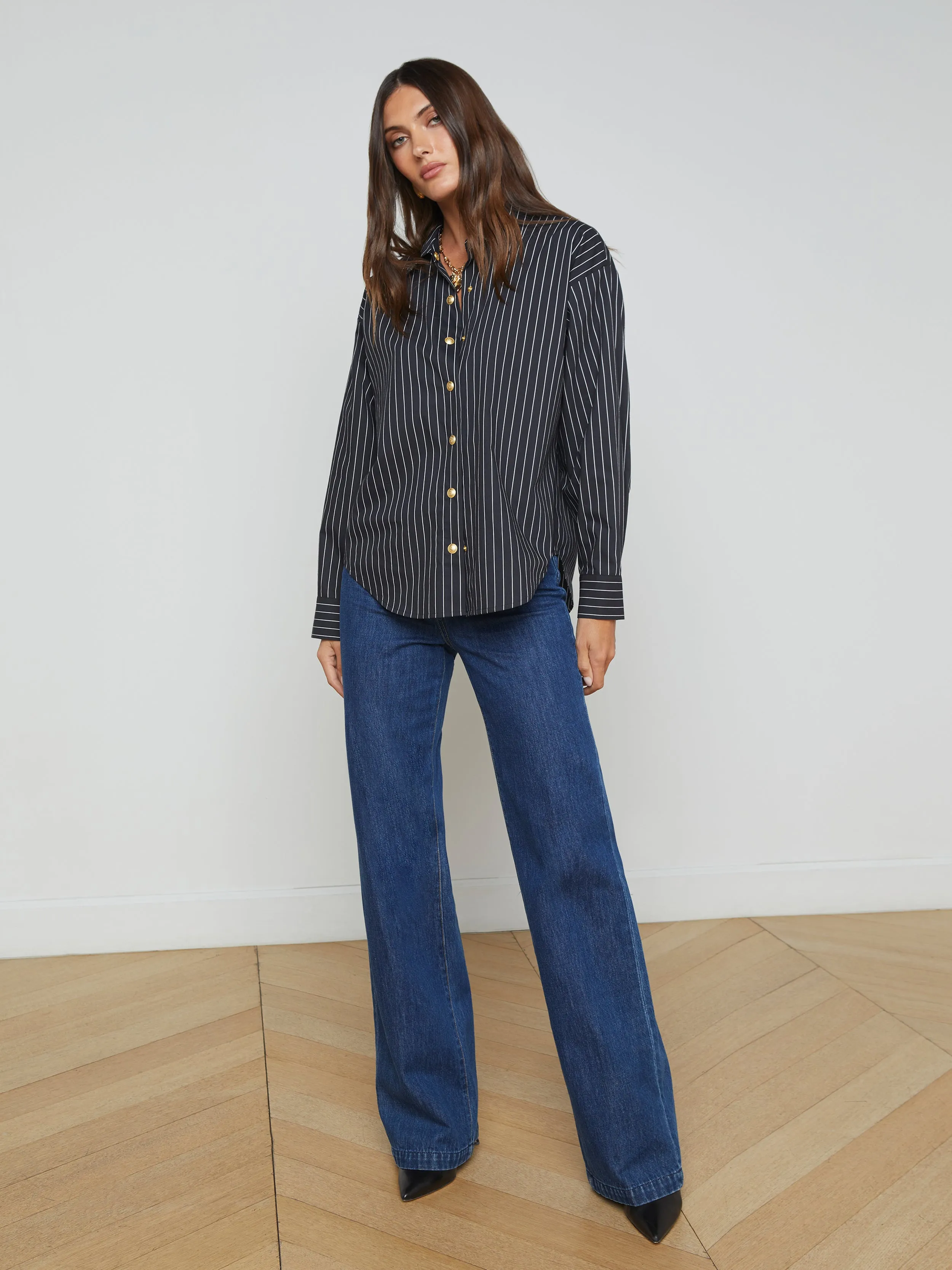 Ripley Oversized Button-Down Shirt