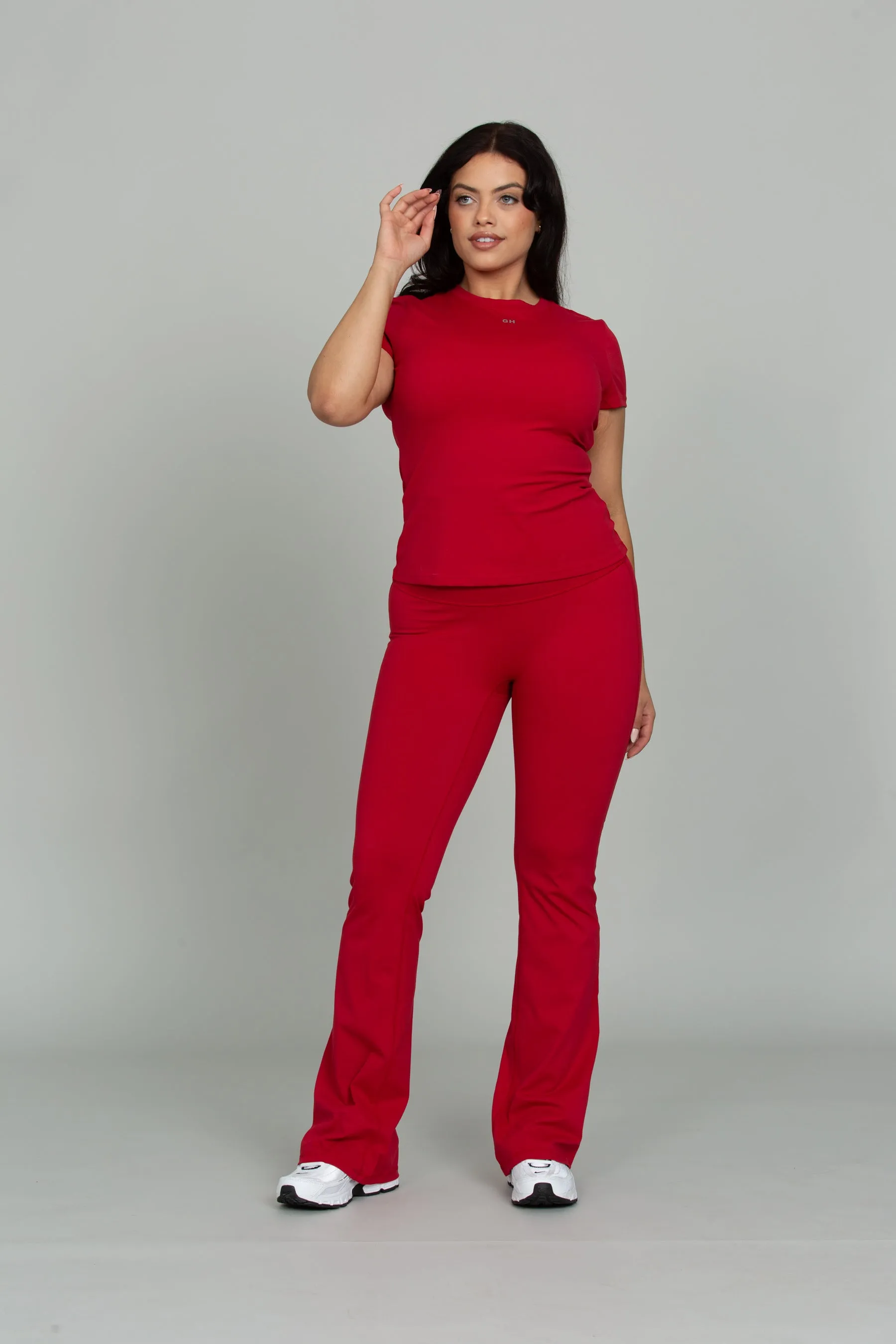 Ruby Essential Foldover Flare Pant