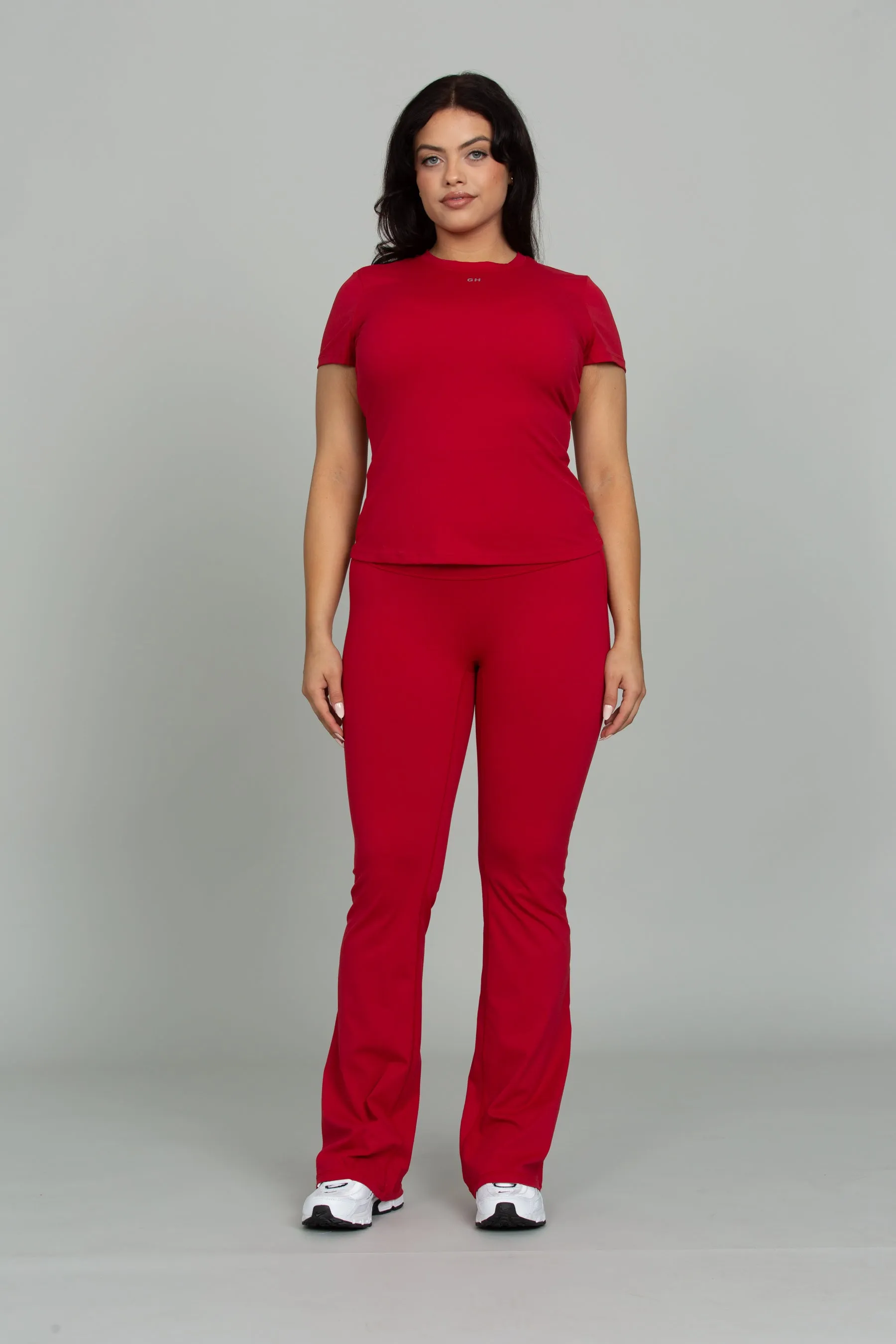 Ruby Essential Foldover Flare Pant