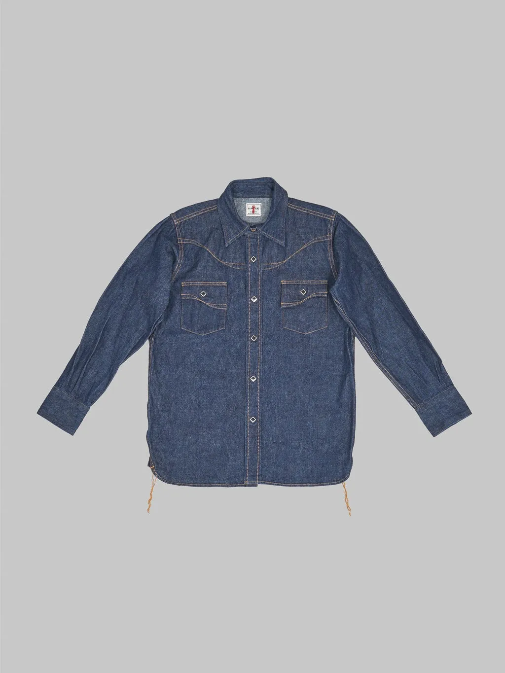 Samurai Jeans 10oz Hisho SWD-L02 Selvedge Western Denim Shirt