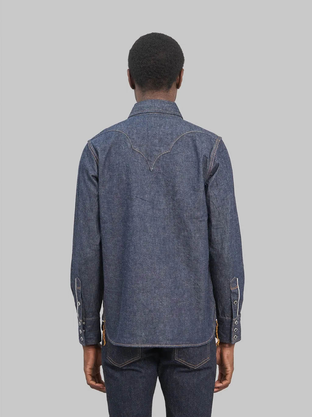 Samurai Jeans 10oz Hisho SWD-L02 Selvedge Western Denim Shirt