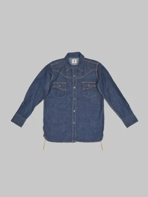 Samurai Jeans 10oz Hisho SWD-L02 Selvedge Western Denim Shirt
