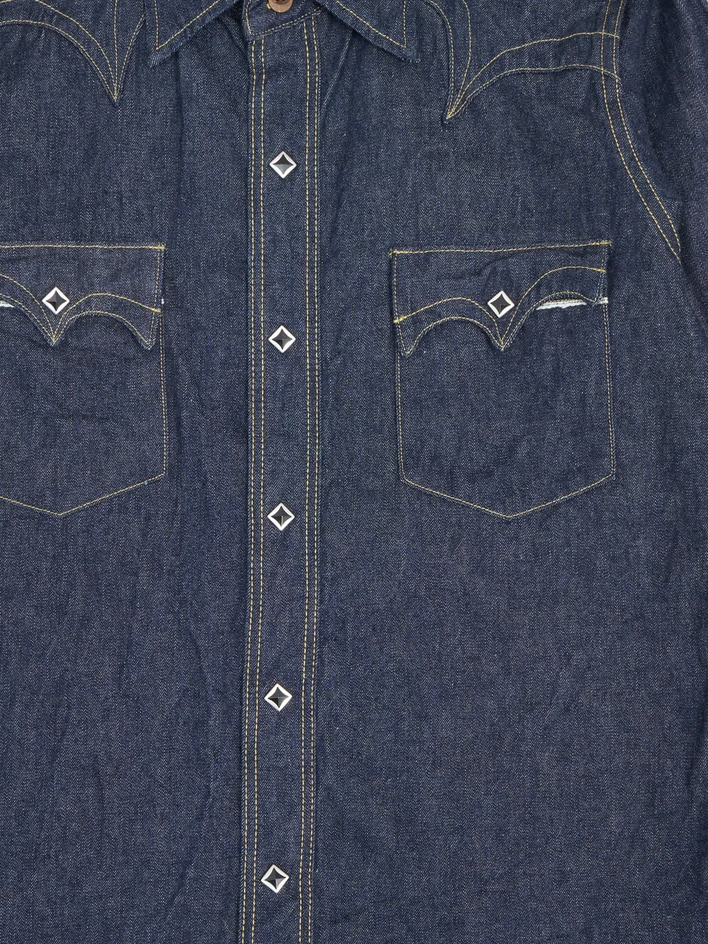 Samurai Jeans 10oz Kamome SWD-L01 Selvedge Western Denim Shirt