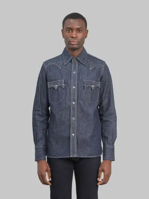 Samurai Jeans 10oz Kamome SWD-L01 Selvedge Western Denim Shirt