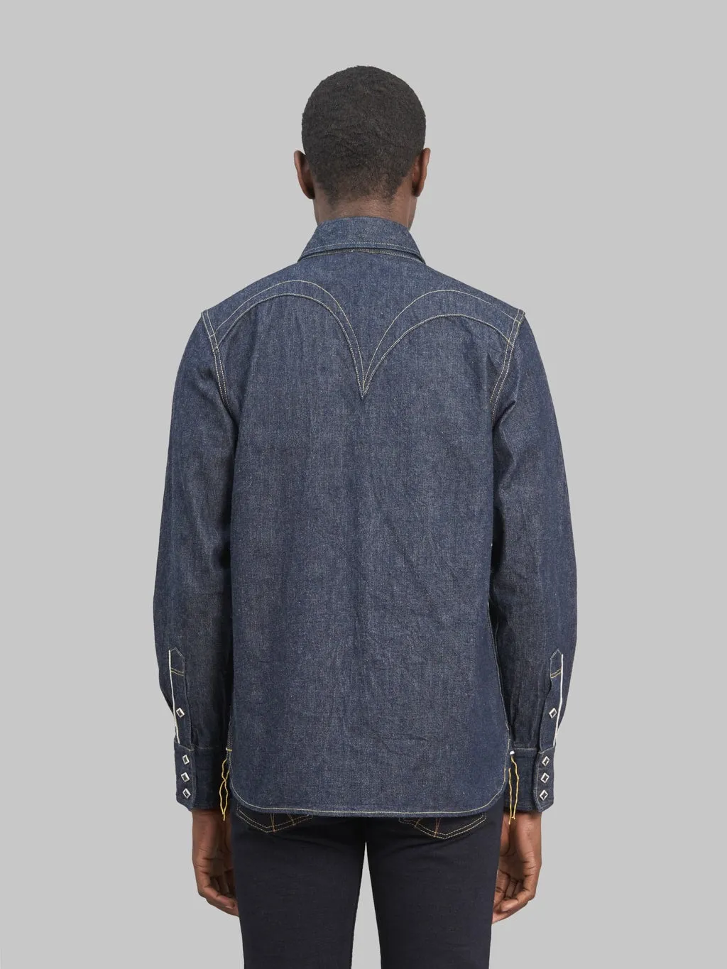 Samurai Jeans 10oz Kamome SWD-L01 Selvedge Western Denim Shirt