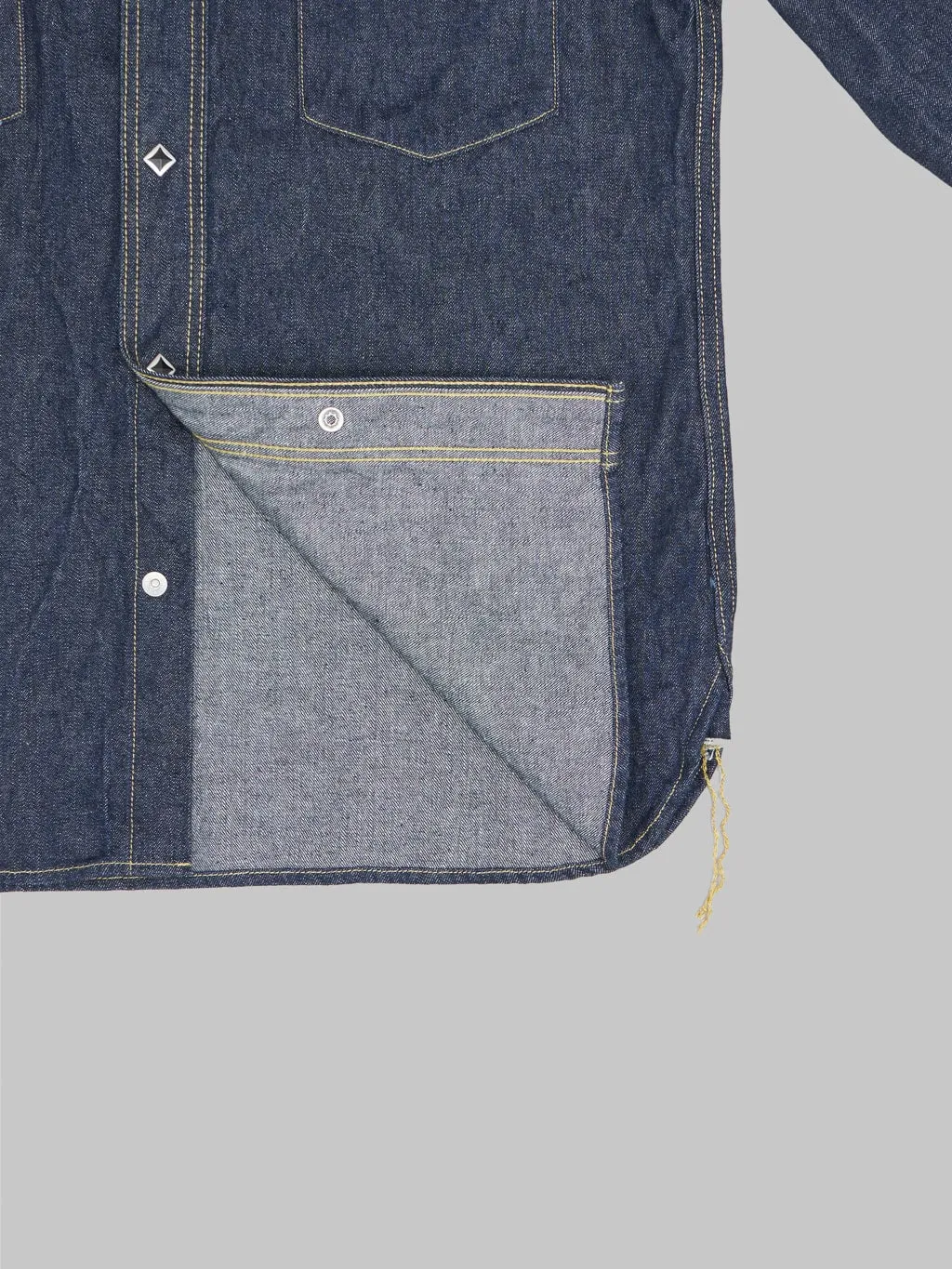 Samurai Jeans 10oz Kamome SWD-L01 Selvedge Western Denim Shirt