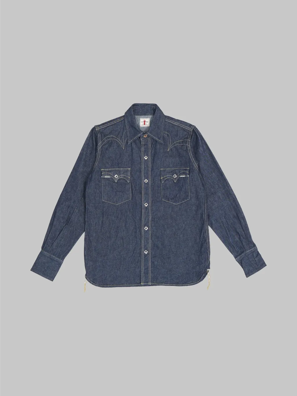 Samurai Jeans 10oz Kamome SWD-L01 Selvedge Western Denim Shirt