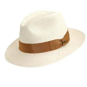 Scala Roswell - Panama Straw Fedora Hat