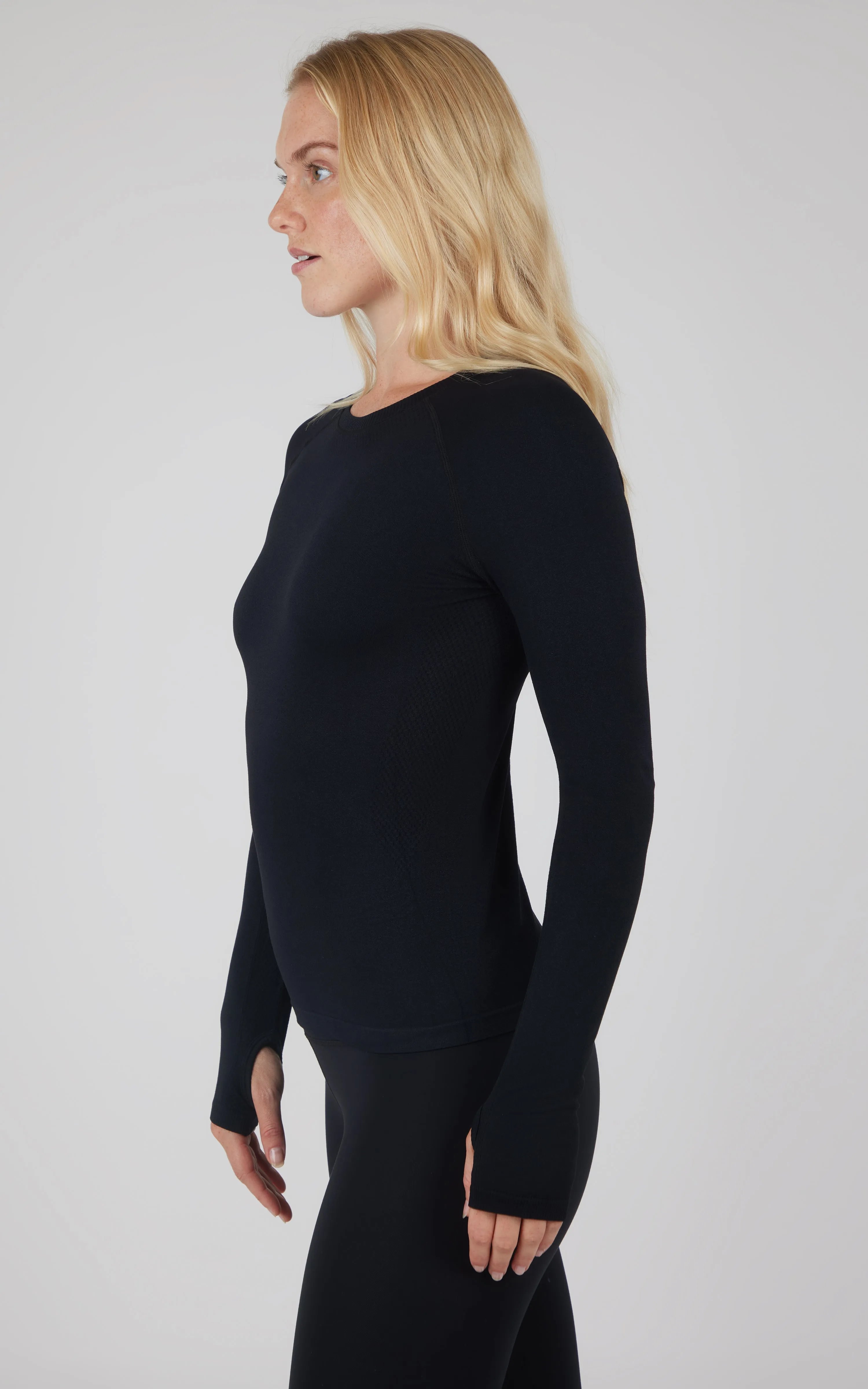 Seamless  Long Sleeve Active Shirt