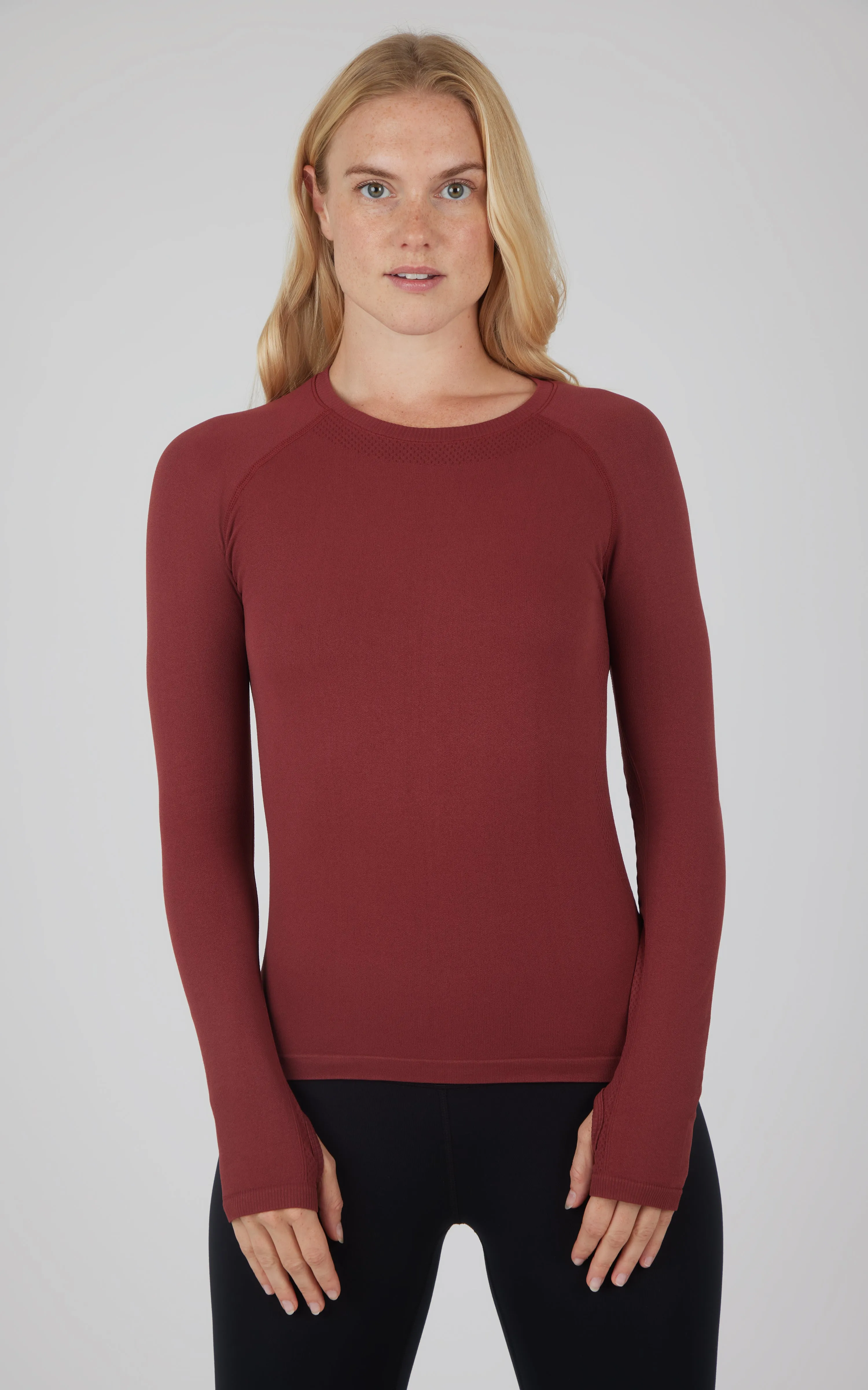 Seamless  Long Sleeve Active Shirt