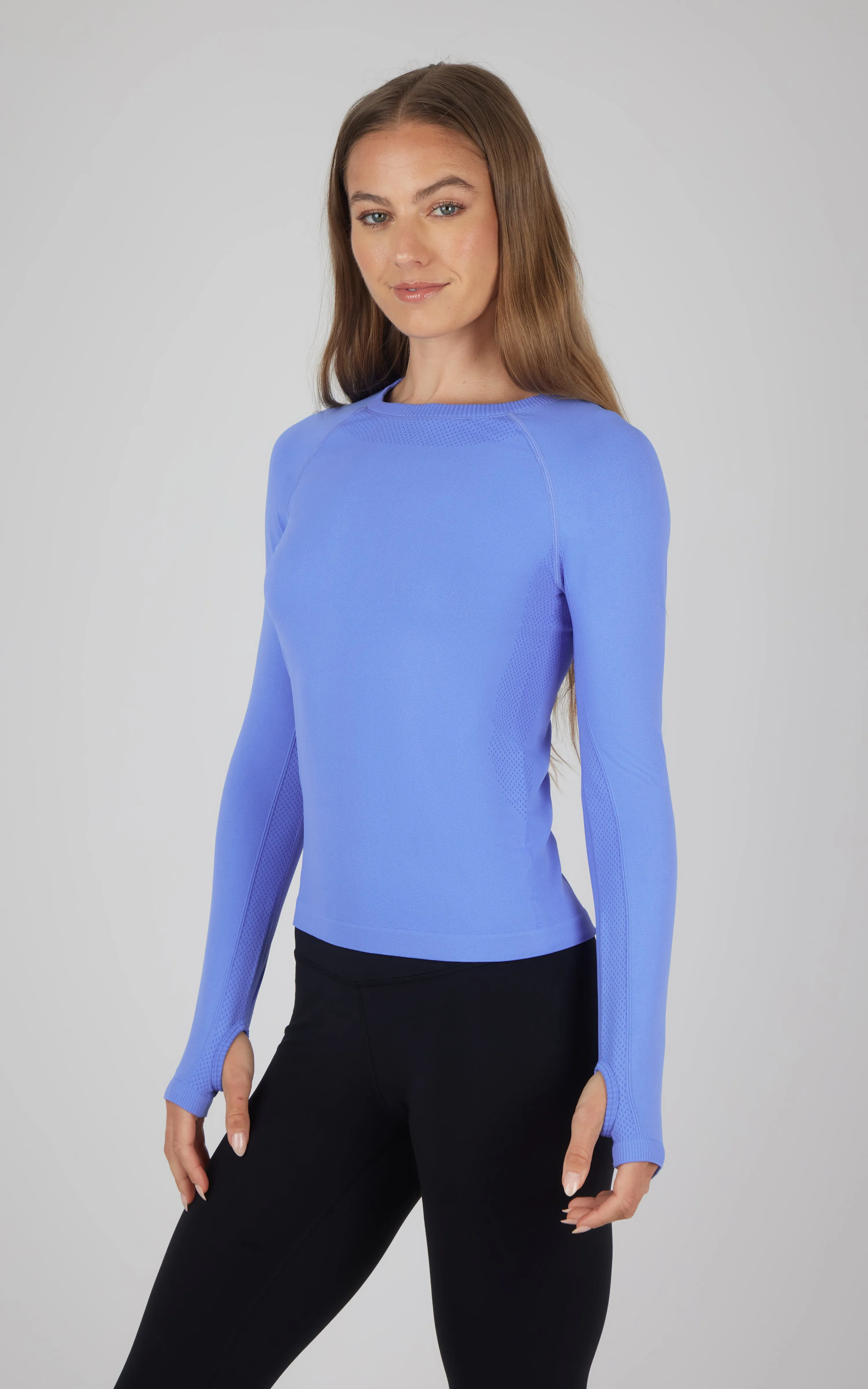 Seamless  Long Sleeve Active Shirt