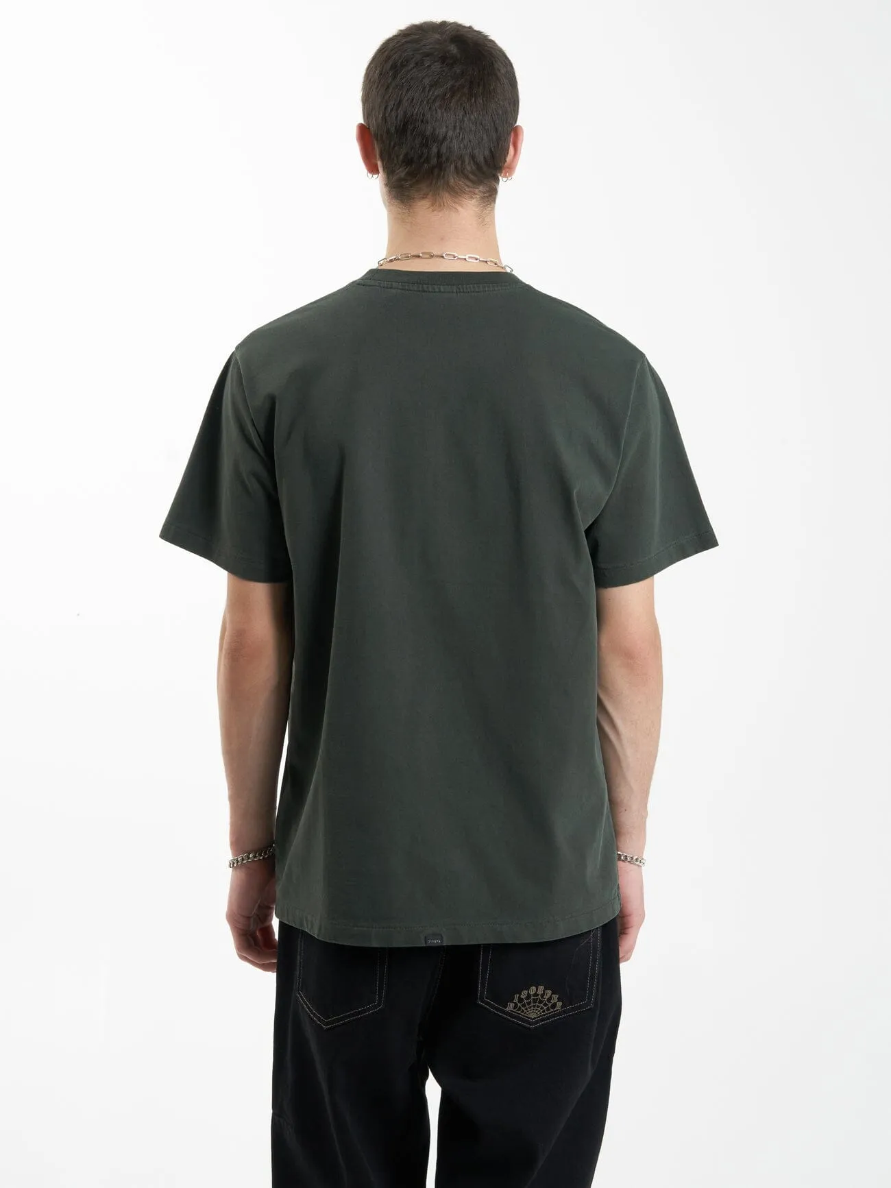 Secret Garden Merch Fit Tee - Oil Green