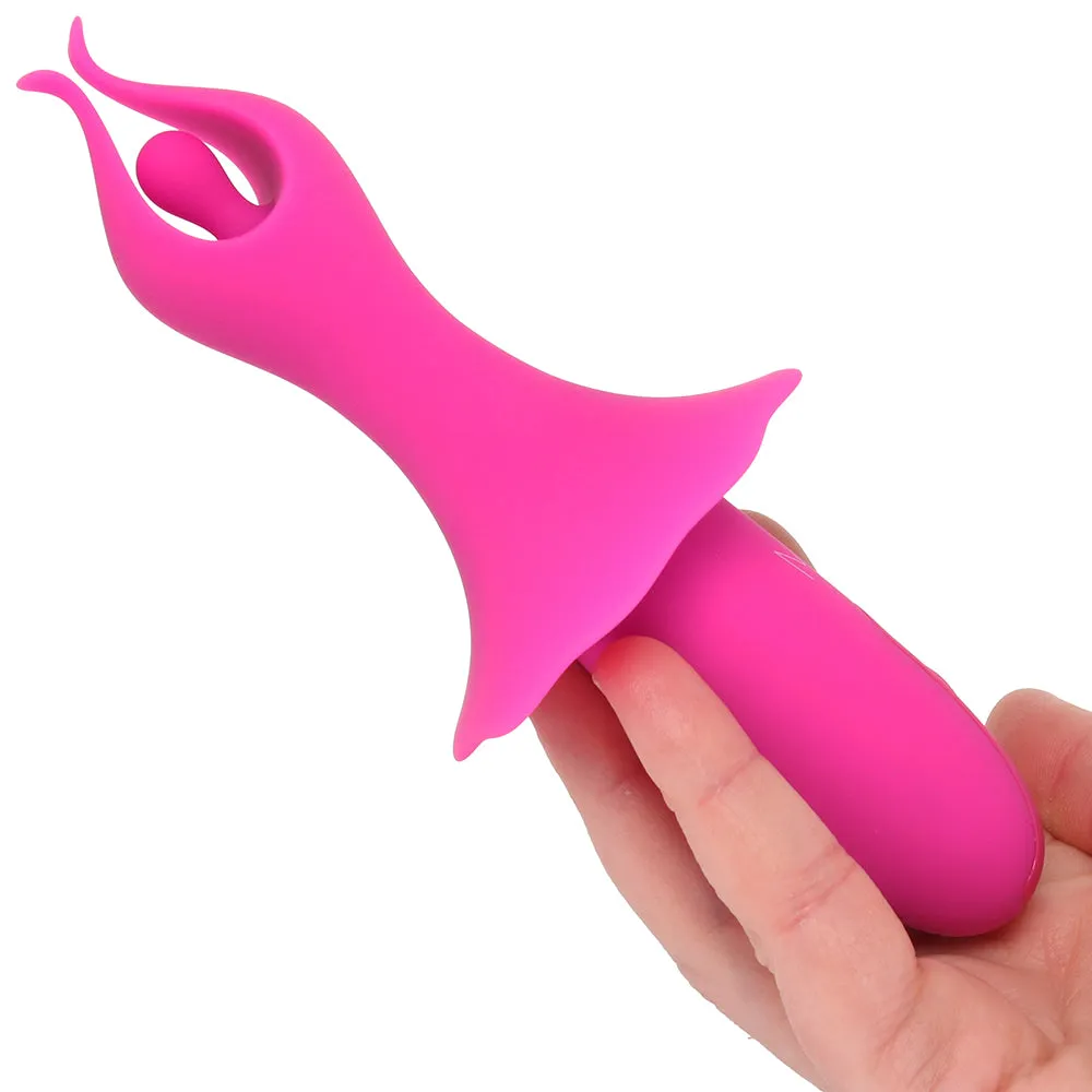 Sienna Fluttering Silicone Vibe in Pink