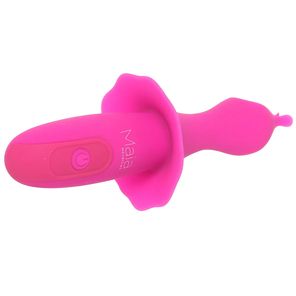 Sienna Fluttering Silicone Vibe in Pink