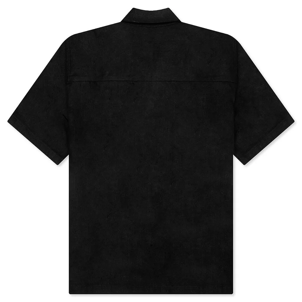 Smith 3/4 Zip Shirt - Black