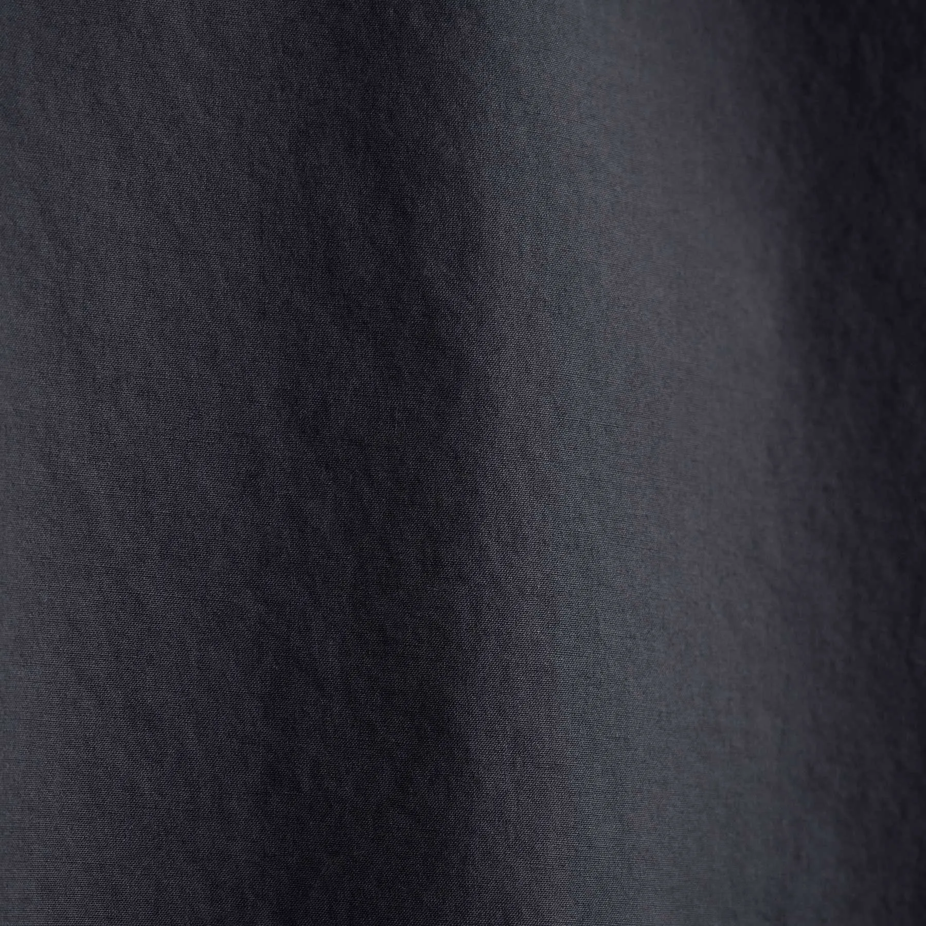 Stretch Poplin Shirt - Asphalt