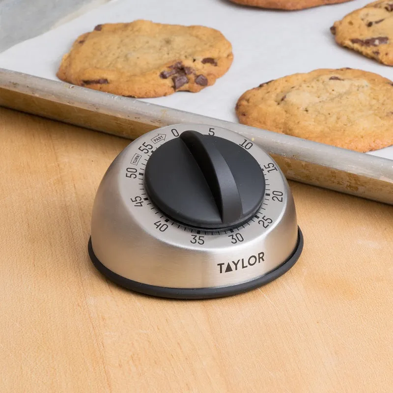 Taylor Stainless Steel XL Mechanical Timer
