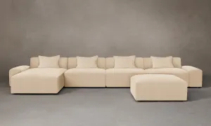The Breuer Modular Sectional - Performance Velvet Butter
