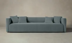 The Breuer Sofa - Performance Velvet Seafoam