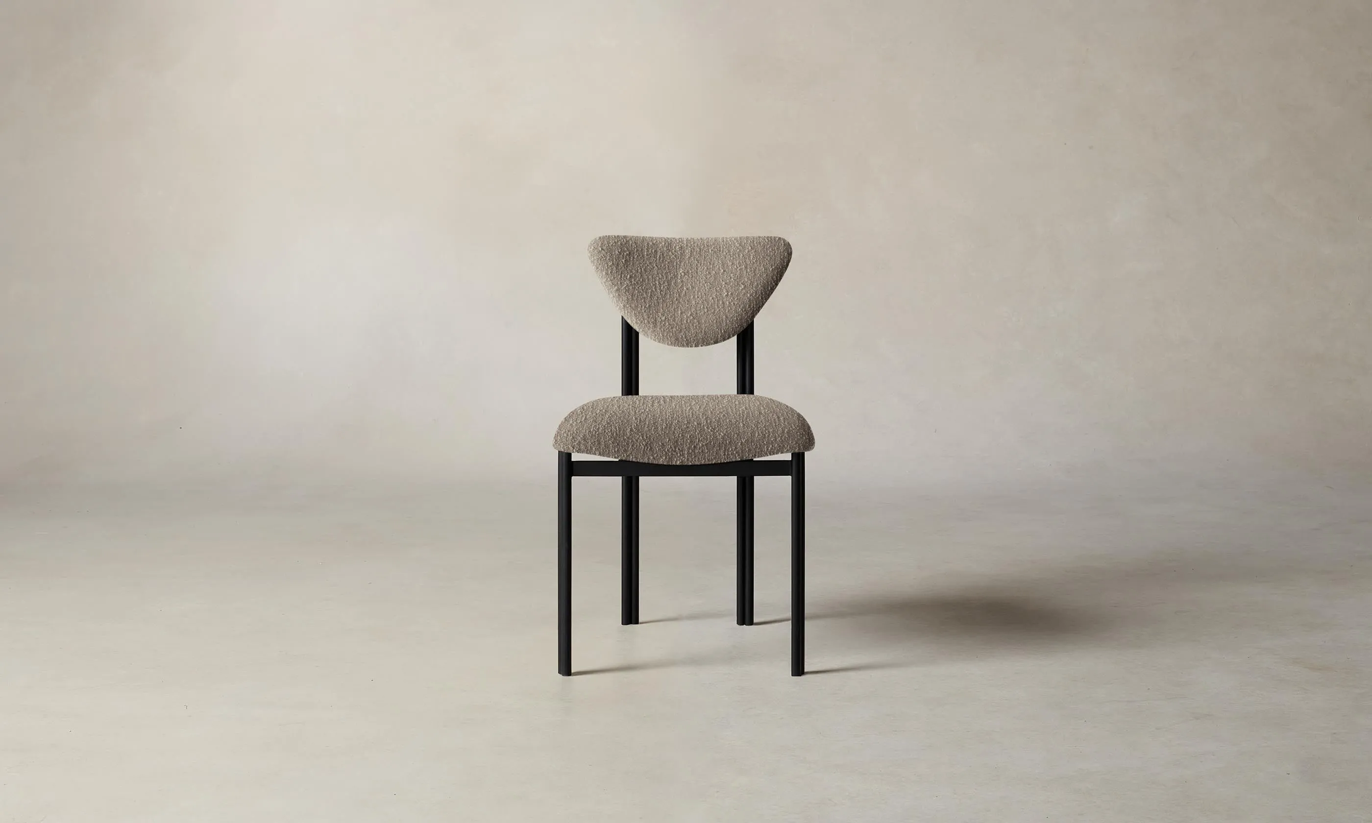 The Cooper Dining Chair - Performance Bouclé Morel