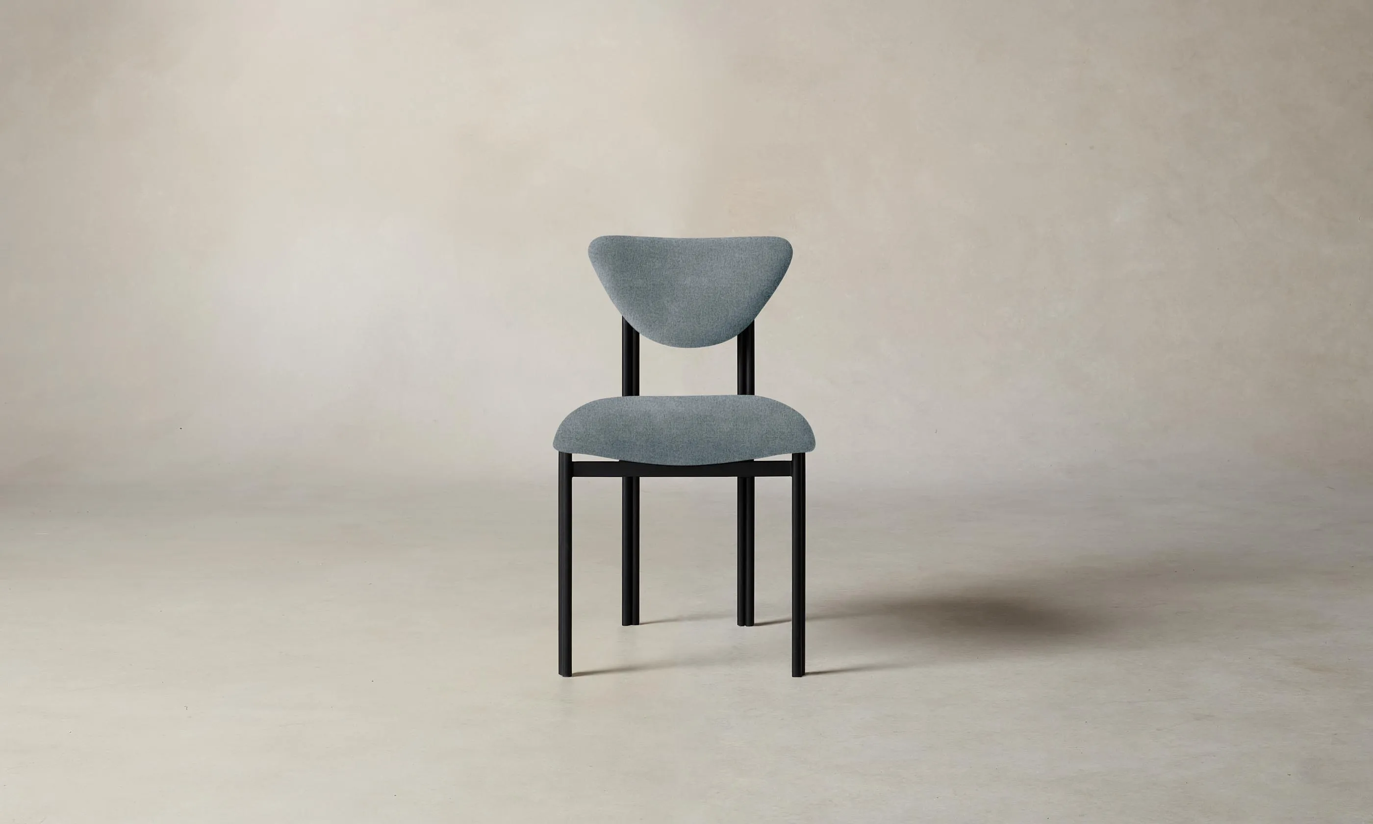 The Cooper Dining Chair - Performance Mélange Weave Aegean