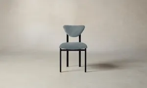 The Cooper Dining Chair - Performance Mélange Weave Aegean