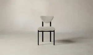 The Cooper Dining Chair - Performance Mélange Weave Flint
